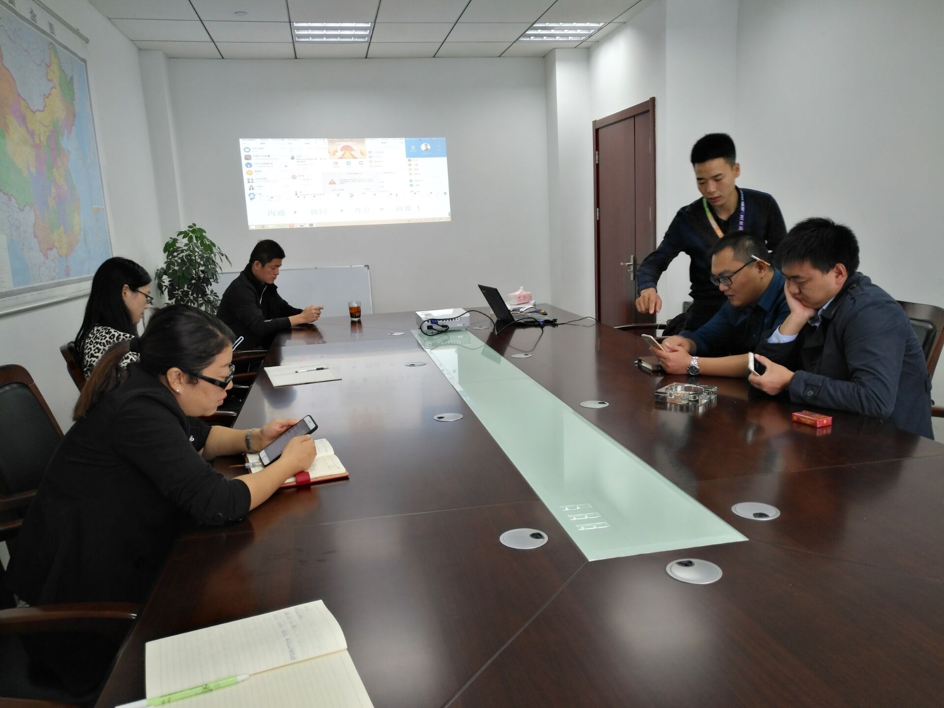 365在线体育(China)官方网站环保引入钉钉办公平台，打造高效团队